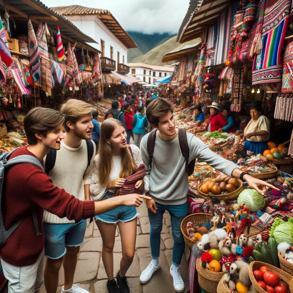 Peruvian market